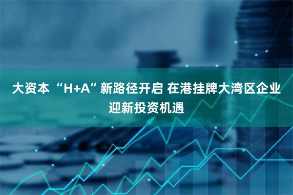大资本 “H+A”新路径开启 在港挂牌大湾区企业迎新投资机遇