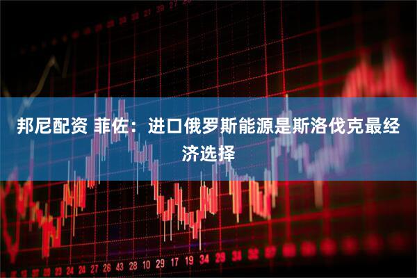 邦尼配资 菲佐：进口俄罗斯能源是斯洛伐克最经济选择